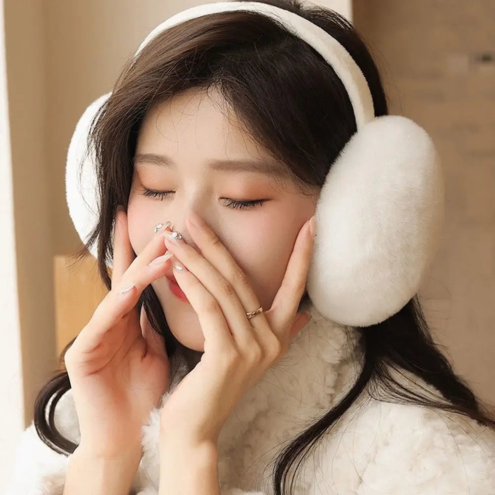 Outdoor Winter Warm Soft Earmuffs Cold Protection Warm Cold Protection Folding Ear Warmer Faux Fur EarMuffs Gifts 251024