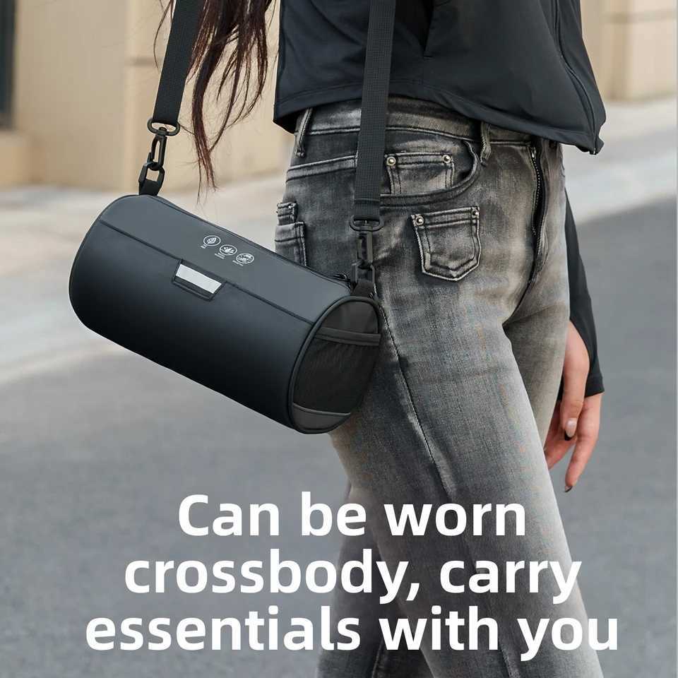 OFFBONDAGE Bicycle Front Bag Handlebar Pannier 27L Big Capacity Reflective Riding Storage Waterproof Cycling Frame Bag Portable H251029