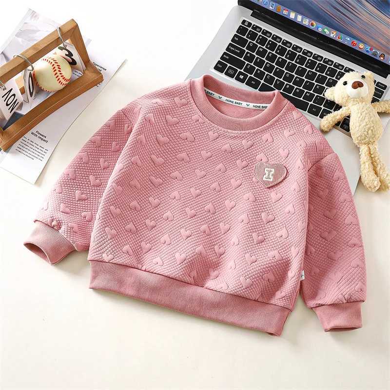 Casual Girls Sweatshirt Boys Kids Autumn Fashion Pullover Spring Children Long Sleeve Clothing New Toddler Sportswear CoatsT251030