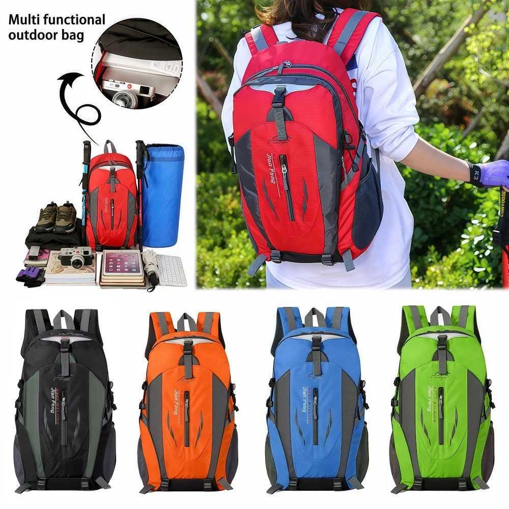 Mens and womens hiking backpacks with quick adjustable shoulder straps lightweight large capacity hiking bagszwq H251029