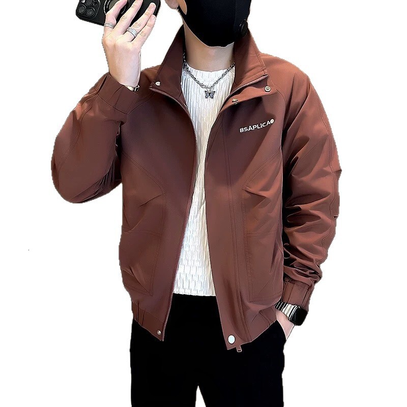 Casual Spring And Autumn Workwear Men's Versatile Jacket Niche High-end Feel Coat Designer Coat Trendy Brand Top