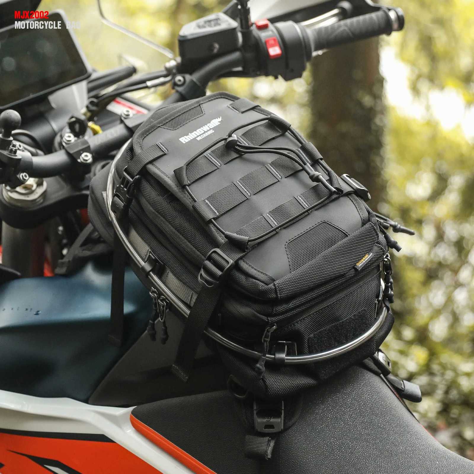 Rhinowalk Motorcycle Fuel Tank Bag High Quality Multifunctional Motorcycle Toolkit Essential Bag for Long Distance Touring H251029