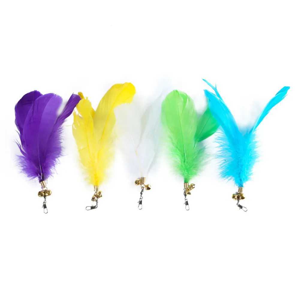 Cat Teaser Wands Interactive Retractable Fishing Pole Wand Cat Catcher Teaser Stick Rod Toy for Kitten Training Exercising S251029{category}