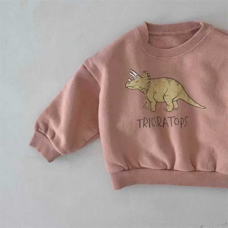 T212067 Spring Autumn Cartoon Kids Sweatshirt round Neck Long Sleeve Soft Comfortable Unisex Childrens Casual Top Korean StyleT251030