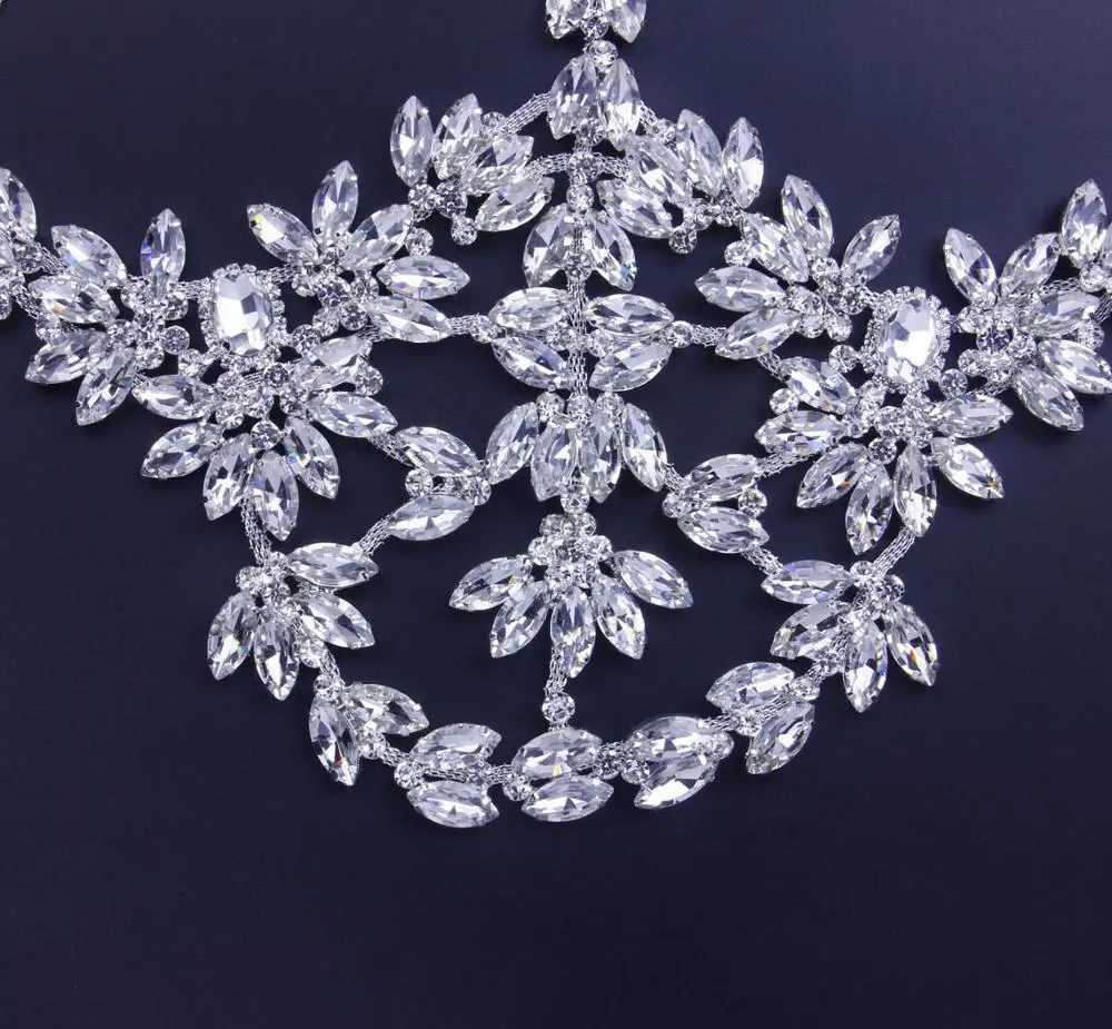 Stonefans Exaggerated Halloween Crystal Mask Cover Jewelry for Women Handmade Bling Rhinestone Mask Decoration W251029