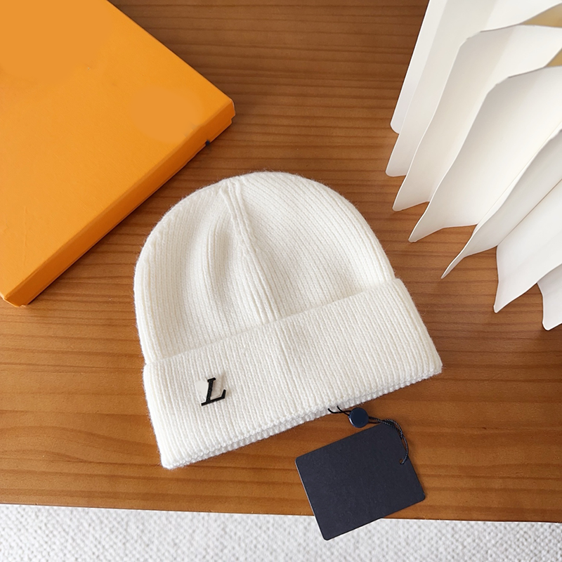 Designer Beanie Hat Knitted Winter Bonnet Woolen Women Men Warm Beanies Hats Female Bonnets Cap