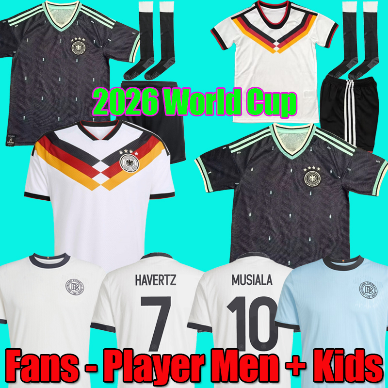 Germany jersey 2026 World Cup 25 26 soccer jerseys Kit Women Away home football shirts men kids set goalkeeper Deutschland HAVERTZ GNABRY 125th