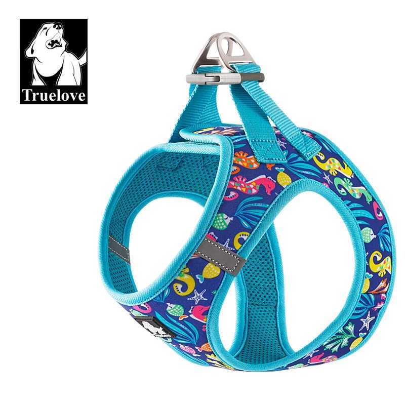 Truelove Pet Harness Soft Air Mesh Adjustable Reflective Pet Vest Small and Medium Breeds No Pull Adjustable Dog Harness TLH3016 J251129