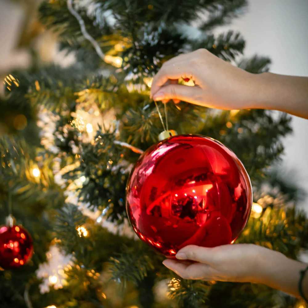 3pcsChristmas decorations Ball 15cm Decorative Ornaments Ideal For Shopping Malls And Hotels Christmas Colorful Ball Decorations C251030