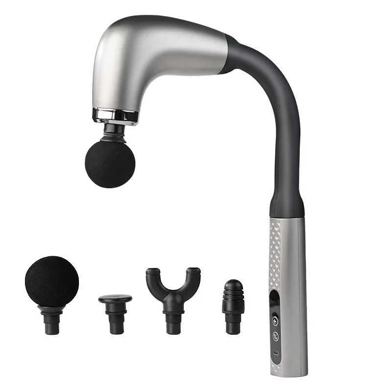 Hot Smart Fascia Gun Electric Massager Massage Hammer Electric Fascia Gun Home Handheld Hammer Back Artifact Christmas Gift J251030