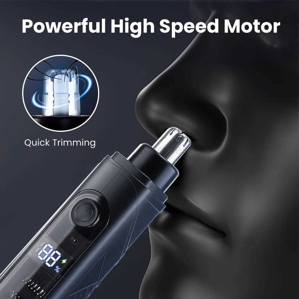 Electric Nose Hair Trimmer Implement Shaver Clipper Ear Neck Eyebrow Remover RechargeableTrimmer Shaver Man Clean Trimer Razor Z251030