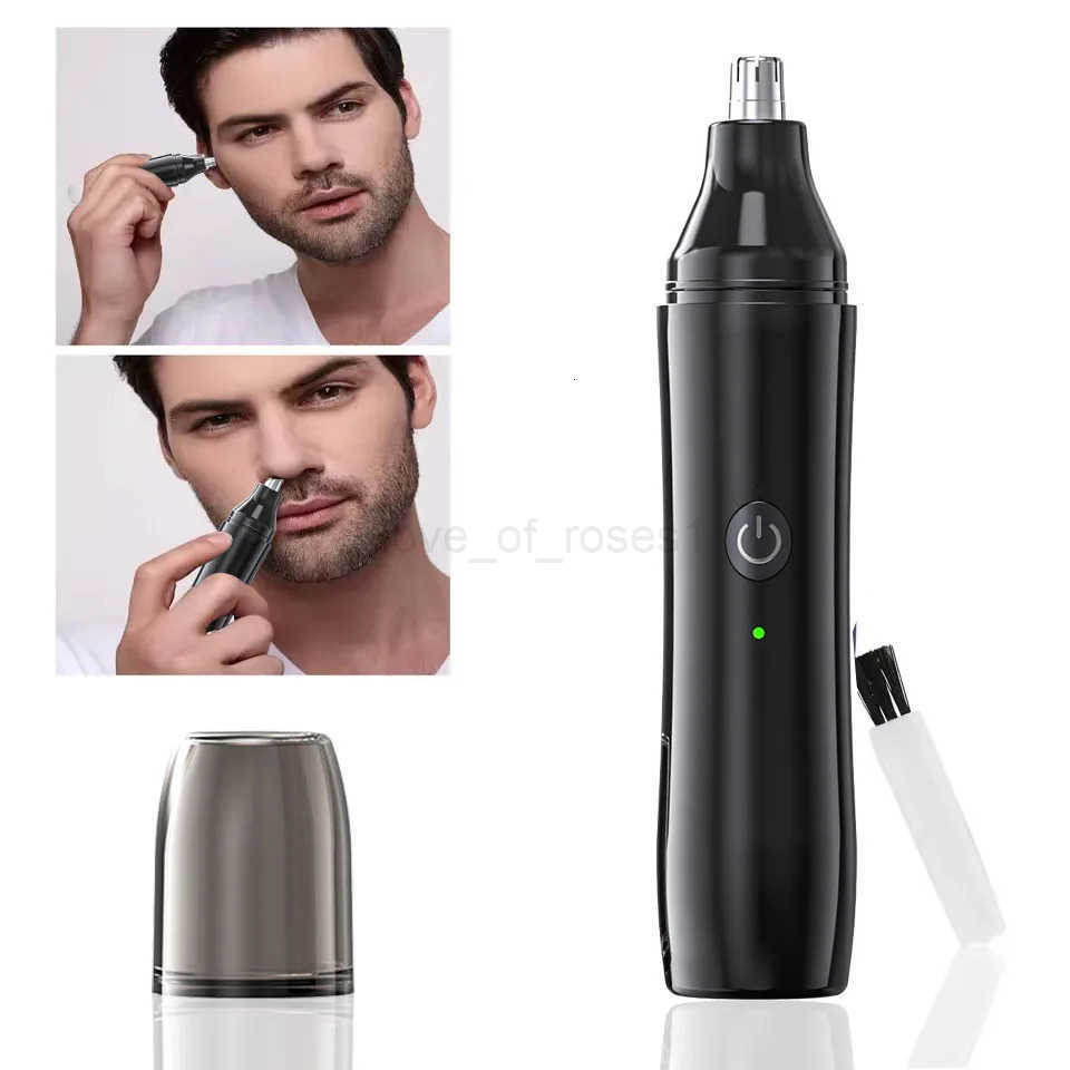 Rechargeable Nose Hair trimmer and Facial Hair remover for Men Nose Hair Shaver for nasal clearance portable grooming tool Z251029
