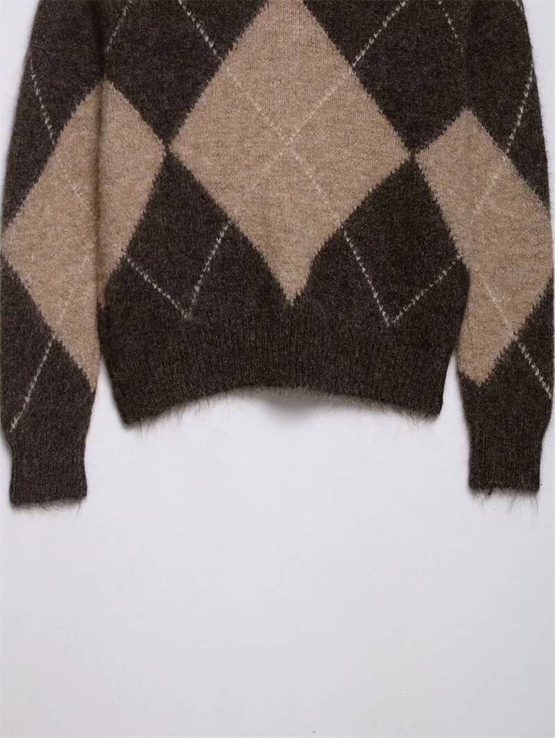 winter jacket women Women's 2025 Autumn New Style Maillard Color Series Long Sleeve Layered Off-Shoulder Knitted Top Casual Sexy Unique Fashion