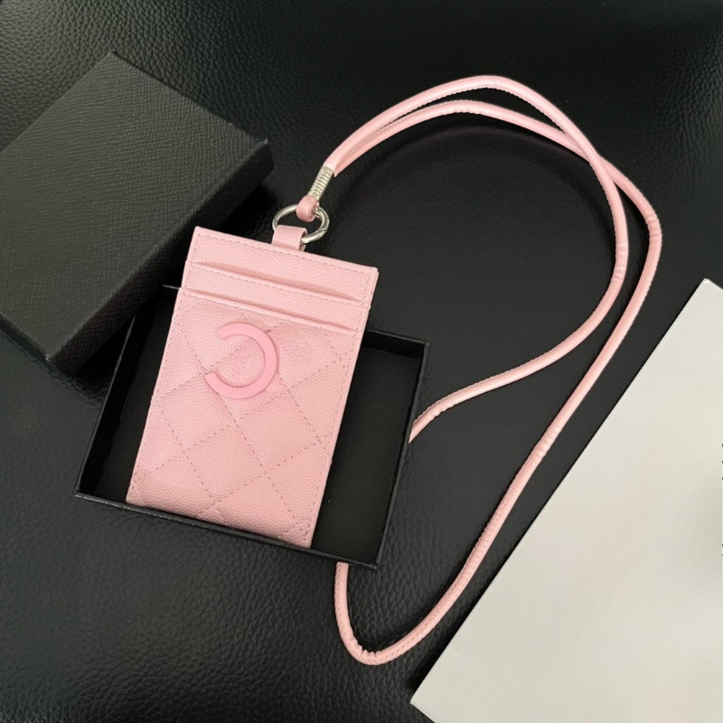 stampup Fashion Designers Keychain Id Holder Lanyards Luxury Work Badge High-quality Leather ID Tag with Detachable Lanyard Variety Couple Gift