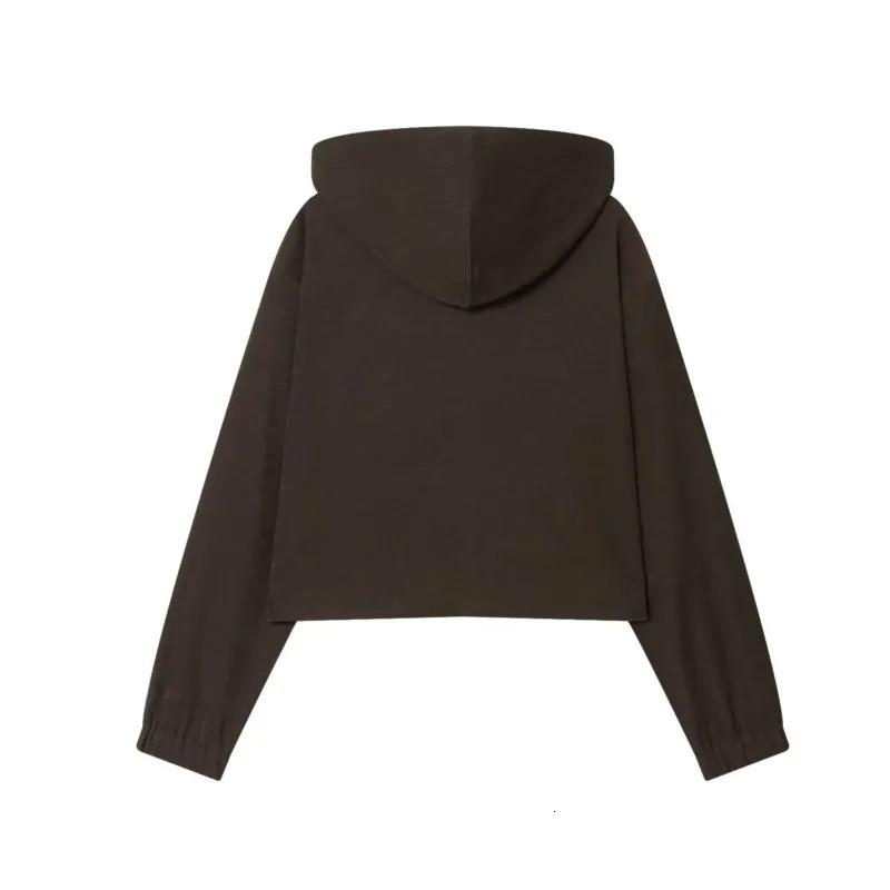 HipSeam Women High Waist Pants Set Hooded Zipper Pocket Bomber Jacket Wide Leg Trousers with Drawstring Women Outfits 251029