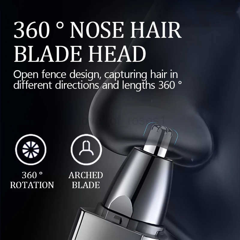 Kemei 3 IN 1 Eyebrows Trimmer Nose Trimmer Electric Replaceable Hair Remover Professional Ear Trimer Hair Shaver KM313 Z251030