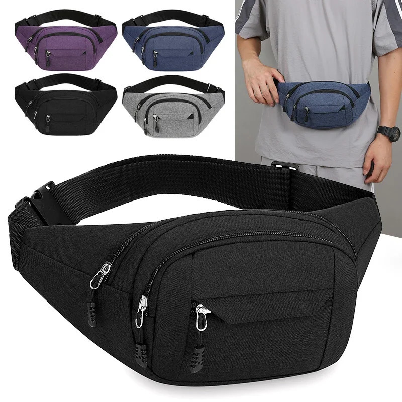 Fanny Pack Sports Festival Workout Traveling Running Large Crossbody Casual HandsFree Wallets Waist Pack Phone Bag 251021
