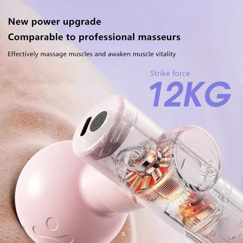 1Pcs USB Mini Massage Tool Fascia Machine Muscle Relaxation Vibrating Tool Rod Massage Fitness Equipment Neck Grab Fascia Tool J251030