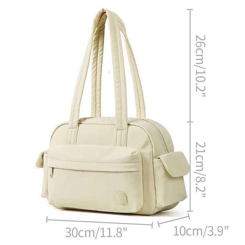 I Women Boston Commuting Office Underarm Original Brand Design Handbags For College Student Shoulder Bag