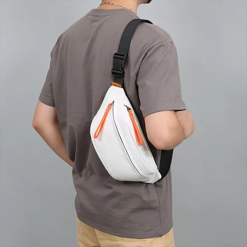 Yellow Green Fashion Banana Chest Bag Men Women Street Casual Fanny Pack Outdoor Sport Single Shoulder Bag 251030