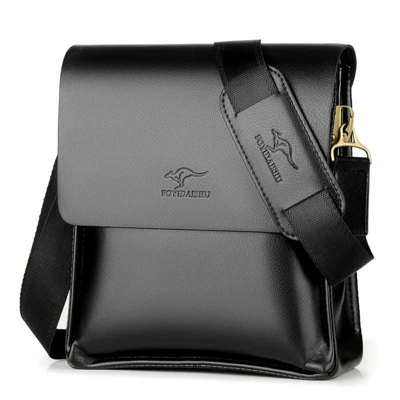 Luxury Kangaroo Brand Leather Messenger Bag Man Handbag Ch Crossbody Bag For Men Business Small Shoder Bag Summer M Bag Y251011