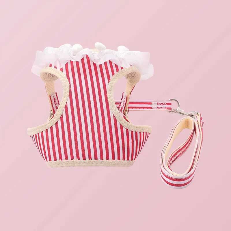 Pet Dog Leash Cute Chest Harness Cat Walking Rope Supplies J251129