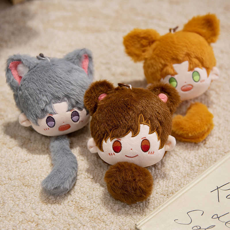 Cosplay keychain with secondary world accessories and deep space doll plush toy X250415