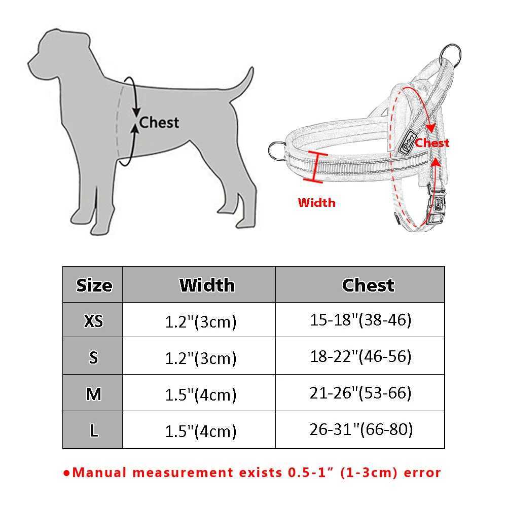Warm Dog Harness Vest Winter Dog Harnesses Soft Padded Pet Training Harnesses Vests Adjustable For Small Large Dogs Bulldog Pug J251129