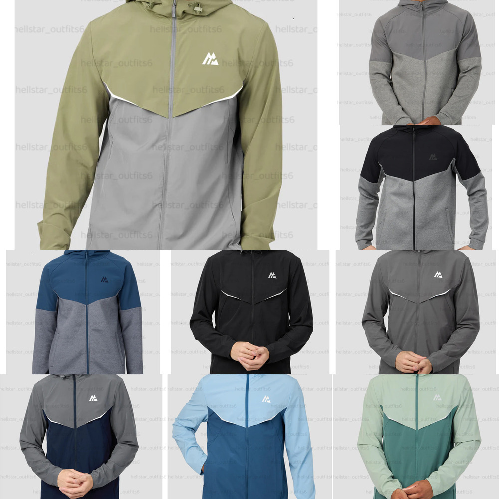 hot High quality monterex tracksuit tech 3-piece set Mens tracksuit sports fiess jogging suits running quick dry sportswear t-shirt sweatpants Set European 9ad