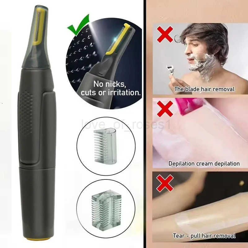 Waterproof Nose Hair Trimmer Electric Rechargeable Nose Trimmer Men Shaver Razor Women Epilator Trimmer Z251030