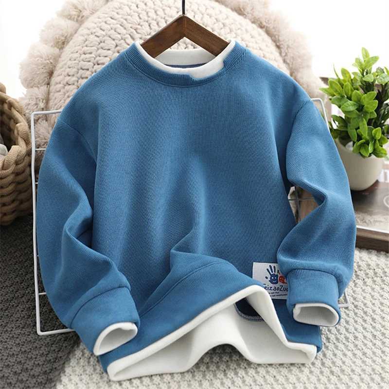 Boys Hoodies Sweatshirts CottonTops Outwear 2023 Fashion Spring Autumn Windproof Kids Teenagers Childrens ClothingT251030