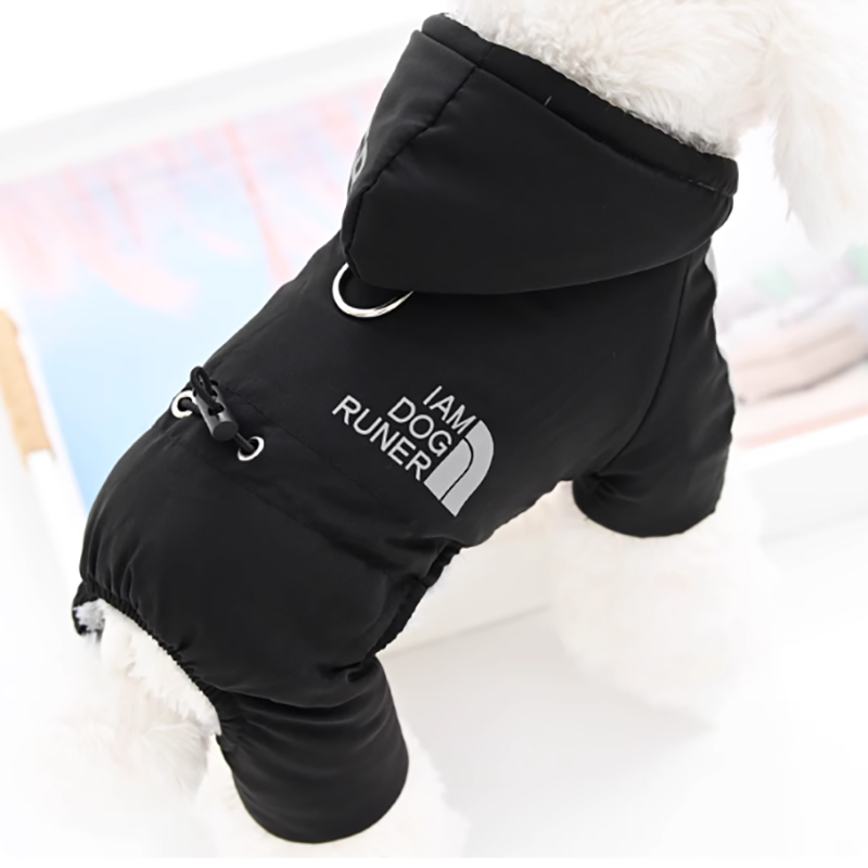 Winter and Autumn Thickened Down Cotton Coats for Small Dogs like Bichon Frise and Teddy Providing Warmth