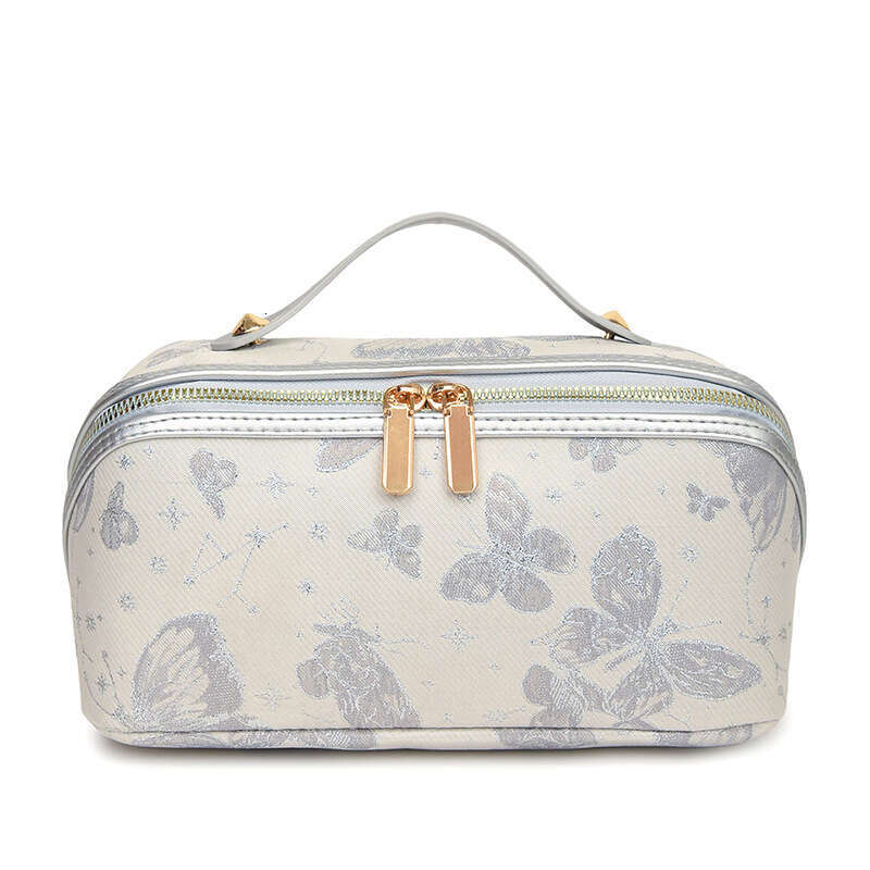 Designer bag New Chinese Style Makeup for Women, Portable Large Capacity Handheld Advanced Travel Toiletry Cosmetic Storage Bag