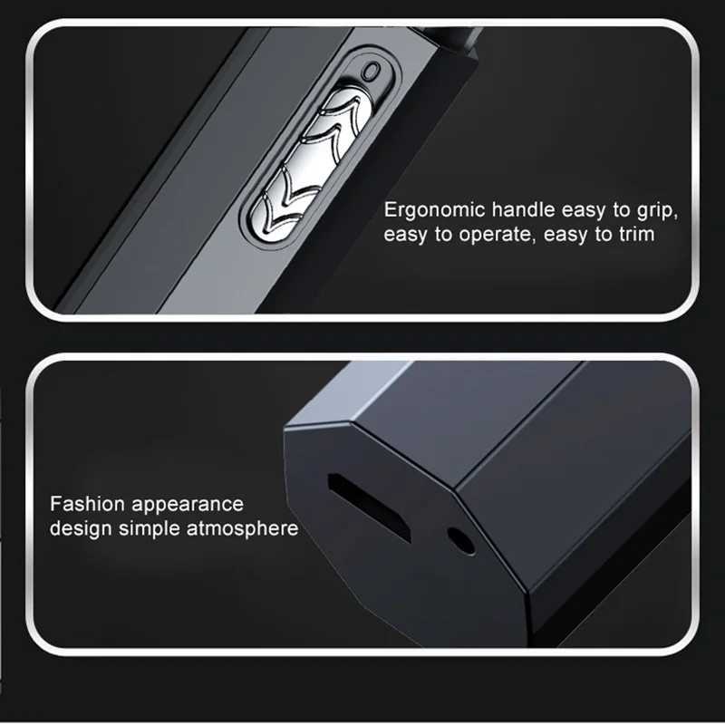 MAIZIUP Electric Nose Ear Hair Trimmer for Men USB Charging Nose Hair Removal Eyebrow Depilation Electric Nose Hair Clipper M251030