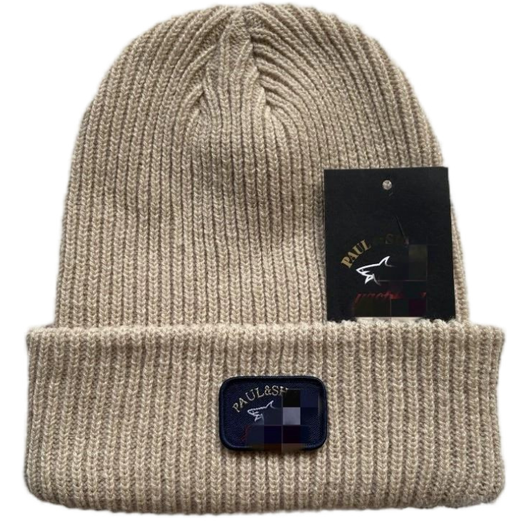 European designer Shark knitted beanies hats autumen winter warm Versatile hat for men women Paul fish Beanies caps for outdoor sports ski