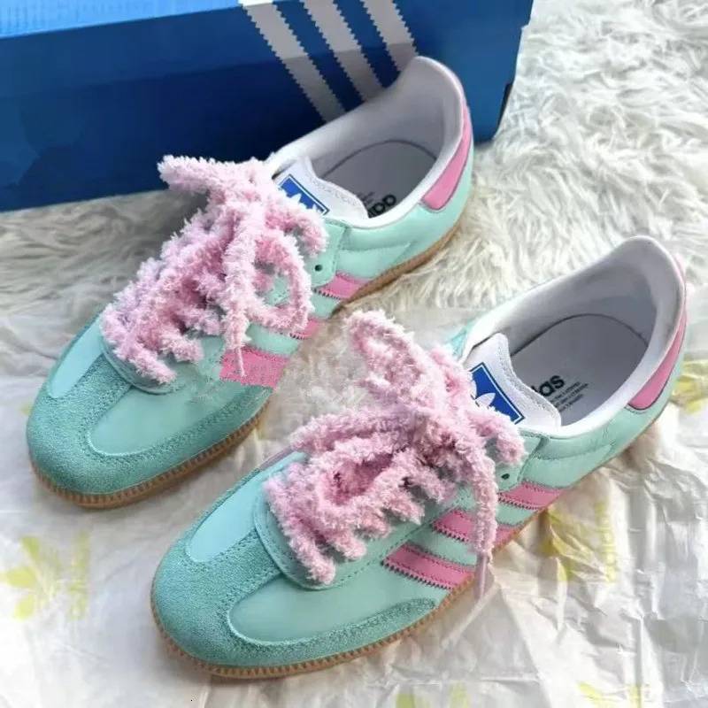 1 Pair Fluffy Cute Men Women Pink Plush Shoelaces Personality Sport Casual Basketball DE Training Shoes Lac 251013