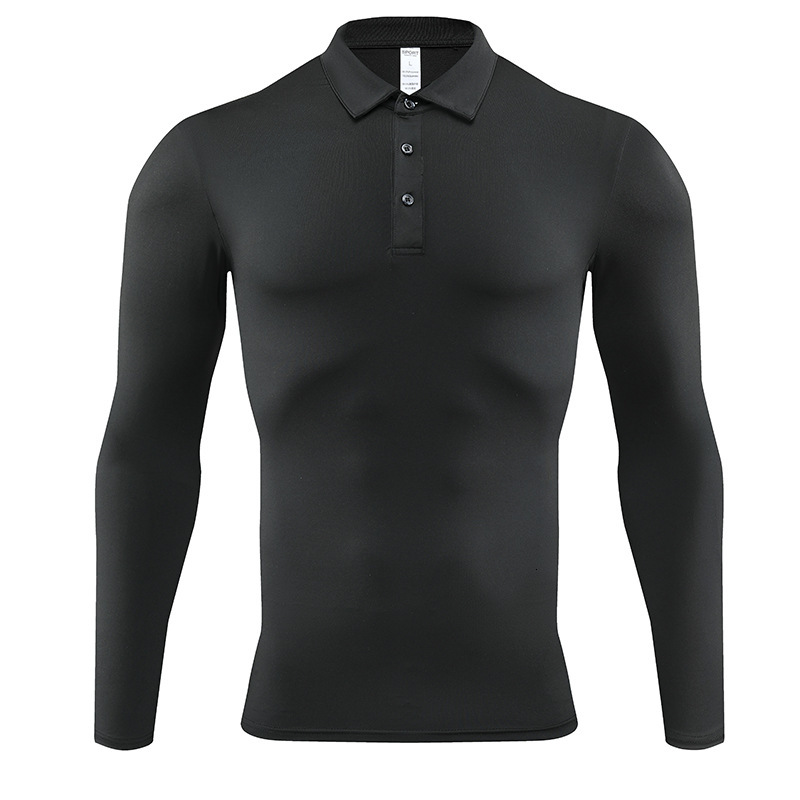 Running Sports, Fitness Equipment, Fitness Body Shaping Quick-Dry Zipper Stand Collar Long Sleeve Breathable Elastic Solid Color Tight Top