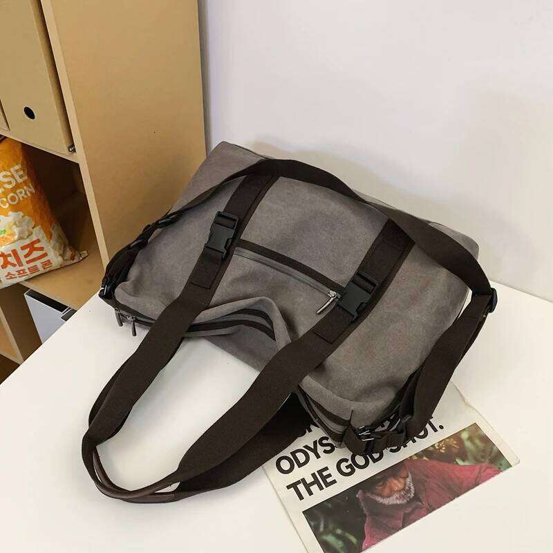 Designer Bags Tiptoegirls Large Capacity Canvas Tote Bags For Work Commuting Carrying College Style Student Outfit Book Men Shoulder Bag Hot Selling