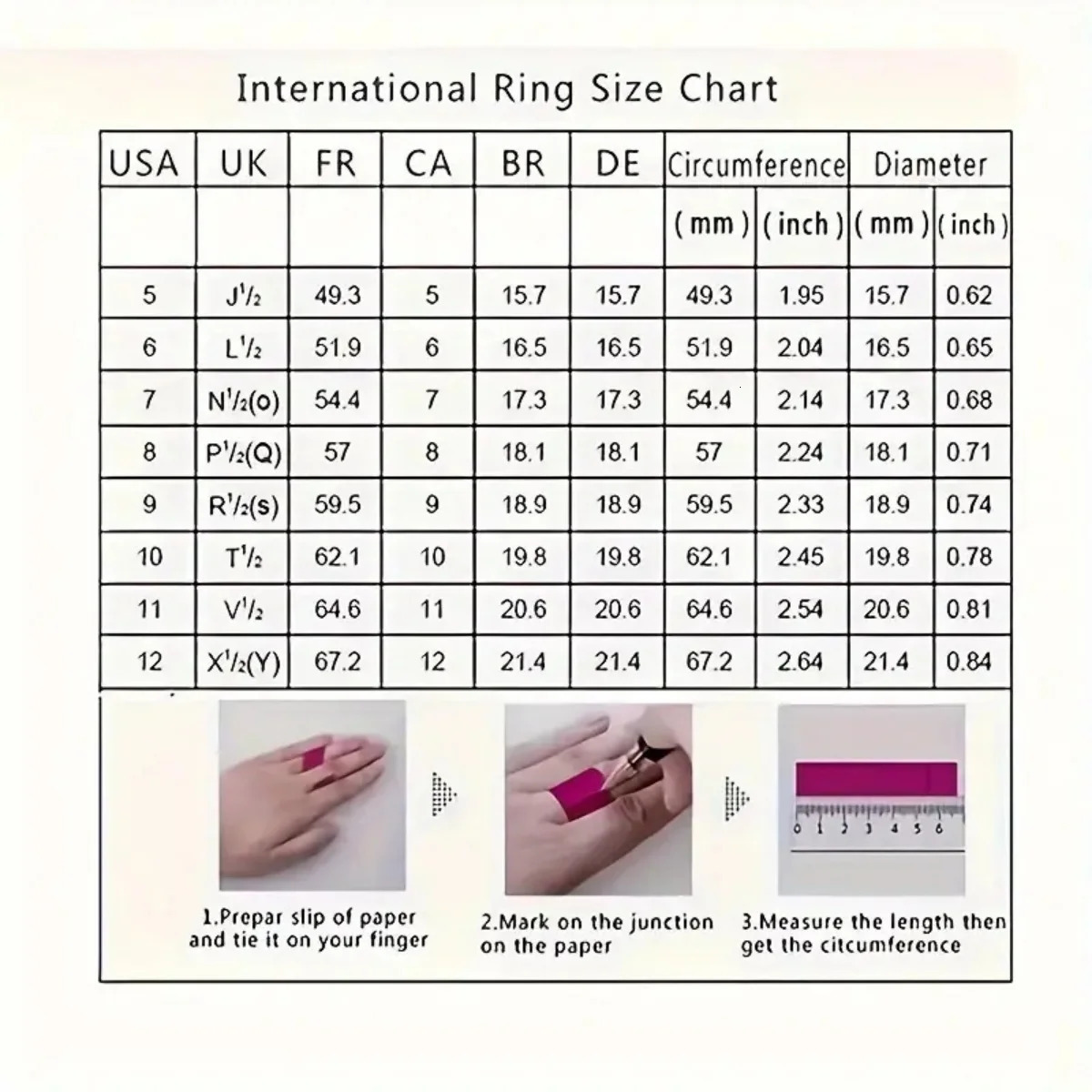 Fashion Contracted Red Heart Cubic Zirconia Rings Gold Color Wedding Rings for Women Exquisite Gift Jewelry 251023