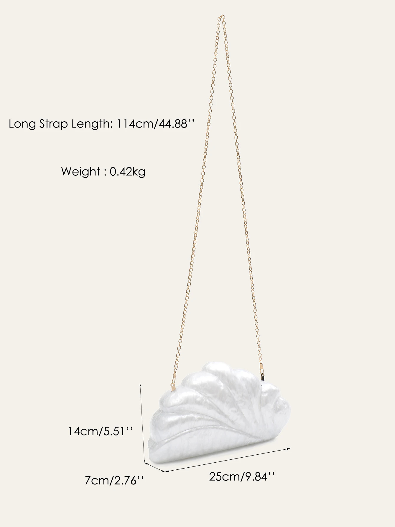 Women Elegant Fashion Wing Shaped Acrylic Clutch fits Cell Phone Long Chain Handbag Evening Bag Wedding Bride Purse 251023