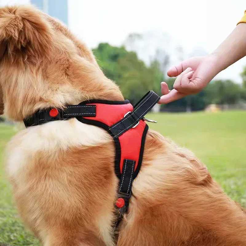 Dog Harness Reflective Adjustable Pet Harness No Pull Walking Training Small Medium Large Big Dogs Chest Strap Product J251129