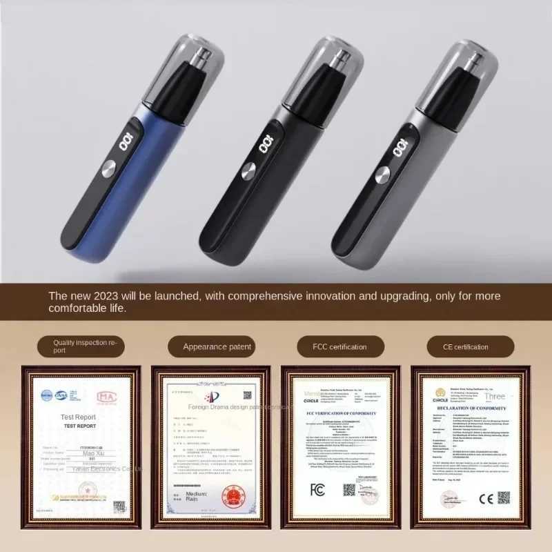 Electric Nose Hair Trimmer for Men and Women Available with Low Noise Portable Mini Rechargeable Electric Nose Hair Clipper M251030