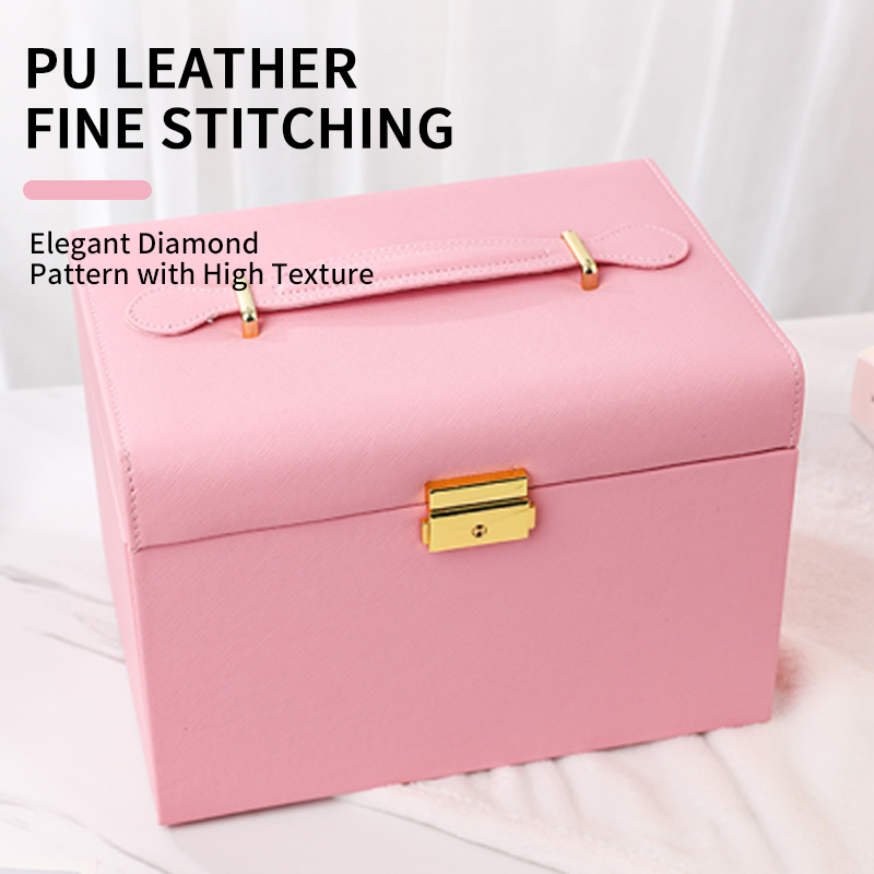 Jewelry Boxes Ming Ya series High-Quality MingYa Brand Multi-Level Jewellery Organizer for Maximum Space Utilization