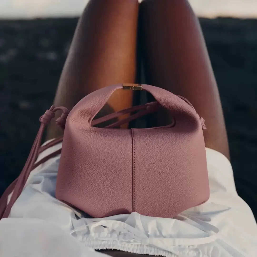 pol bento bag french poliimon niche leather new one shoulder crossbody commuter handbag dumpling bag women M251030