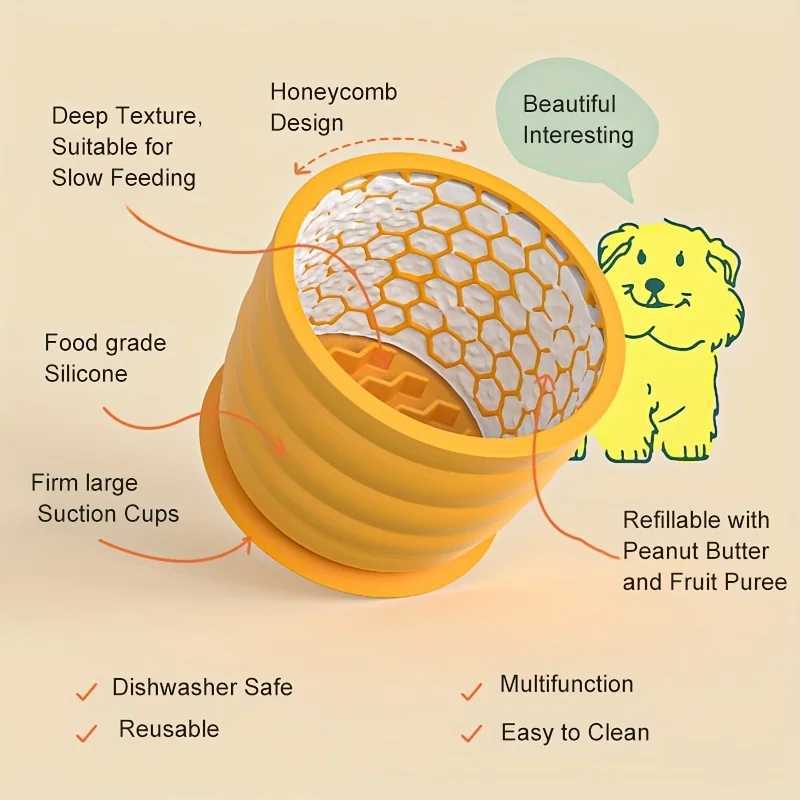 360ml620ml Silicone Dog Slow Feeder Bowl Antichoking Pet Slow Feeding Bowls for Cats Dogs Antislip Puppy Bowl Dog Accessories J251113