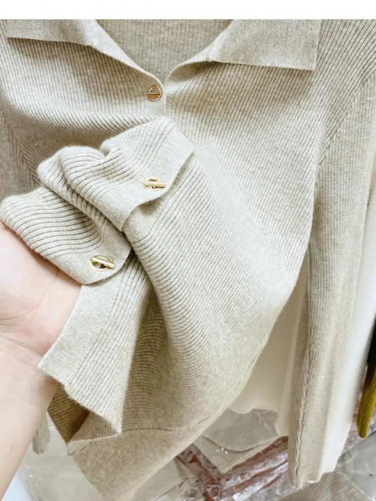 AOSSVIAO Women Cardigans Autumn Winter Single Breasted Knitted Sweater Spring Fashion Short Knitwear Solid Cardigan Jumpers 251028