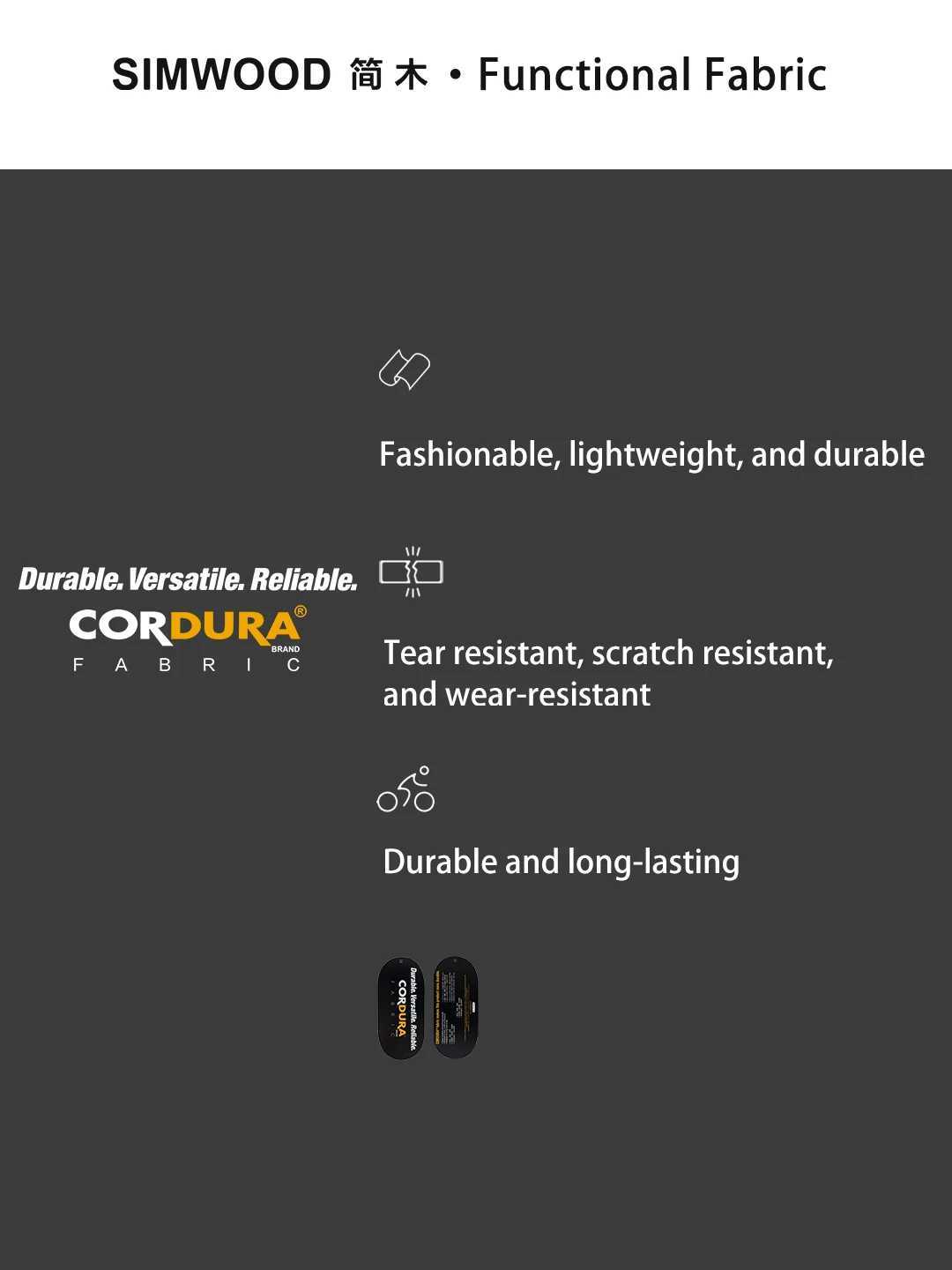 SIMWOOD 2025 Autumn New Draping Motorcycle Riding Jeans Men 10oz Fashion Denim Trousers J251030