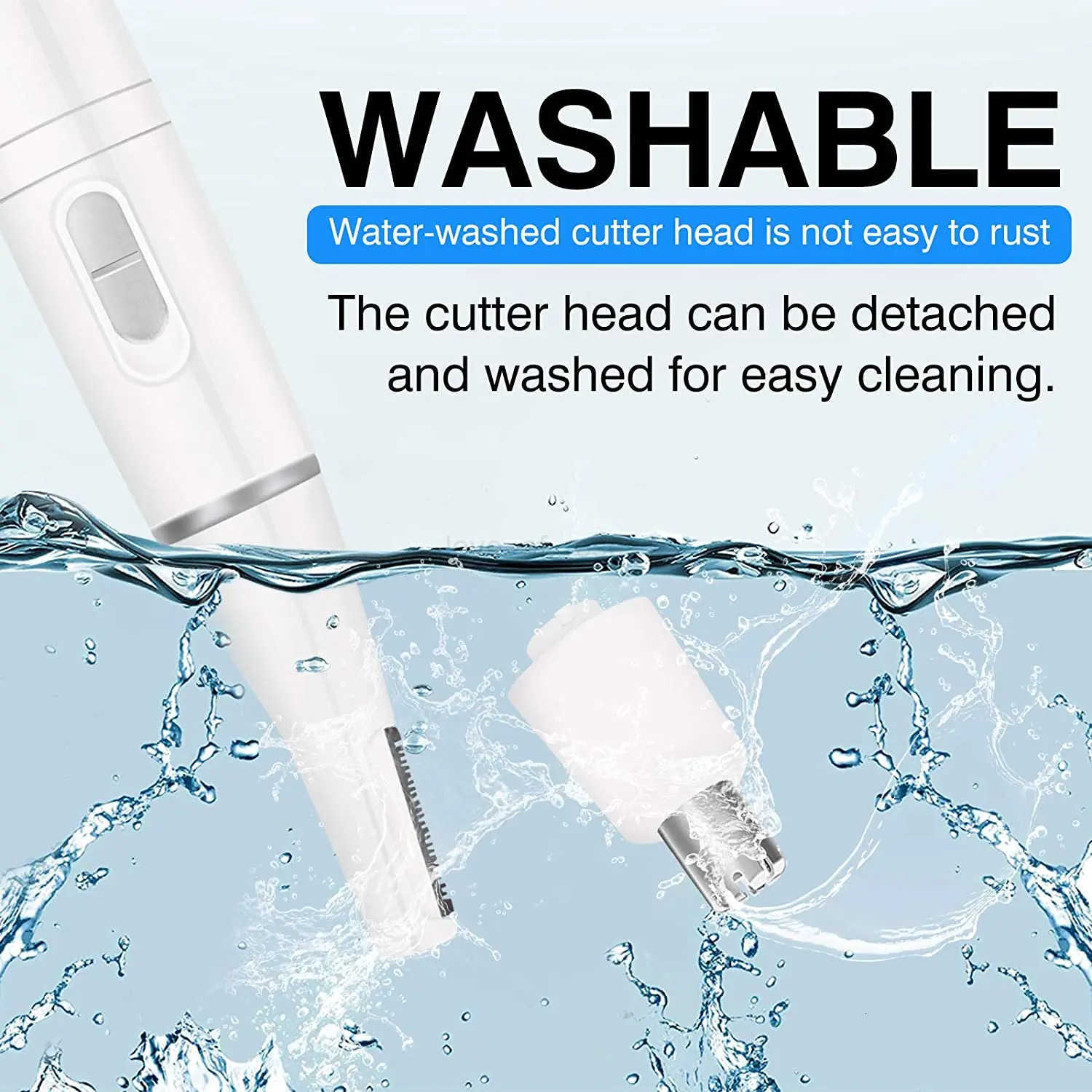 Multifunctional Electric Nose Trimmer Nose Hair Cut Clipper Eyebrow Trimer For Men Women Beauty Tool Safe Lasting Face Care Tool Z251030