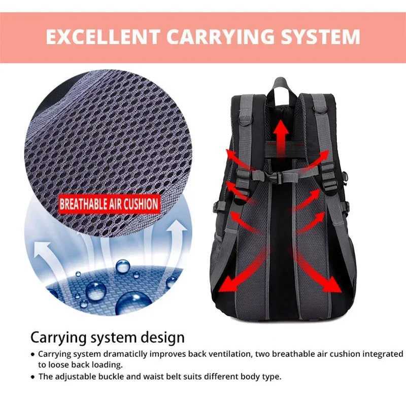 Classic Travel Backpack Men Waterproof Hiking Computer Laptop Backpack Bag Men School Sport Backpack Men Nylon Outdoor Bag Wome H251029
