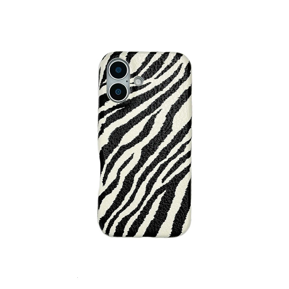 Personalized Leopard Print Phone Case Compatible with iPhone 17/16/15 Pro Max Simple Anti-drop 14/13 Protection